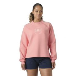 Bluza damska Helly Hansen Capri. Czerwone bluzy damskie Helly Hansen, bez wzorów, bez ramiączek, bez kaptura. Za 383.00 zł.