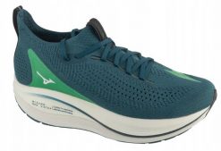 Mizuno Neo Vista 2 J1GC253452 Zielone 46,5. Zielone buty sportowe męskie Mizuno, bez wzorów, bez zapięcia. Za 634.50 zł.