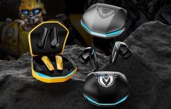 Słuchawki TWS Transformers TF-T20 Bluetooth 5.4, 16.2mm, IPX5, 60h Czarne. Czarne słuchawki bezprzewodowe CHOETECH. Za 33.31 zł.