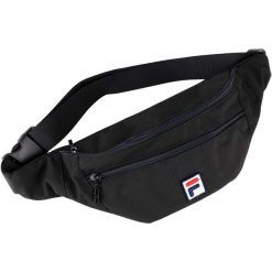 Torebka nerka Fila Bissau Coated Canvas Double Zipper Waist Bag pojemność 8 L. Czarne saszetki i nerki męskie Fila, bez wzorów. Za 79.99 zł.