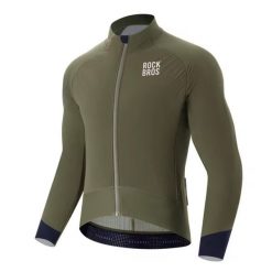 Kurtka rowerowa Rockbros zimowa polarowa dwuwarstwowa. Zielone kurtki męskie ROCKBROS, na zimę, m, bez wzorów, z polaru, bez kaptura, rowerowe. Za 249.00 zł.