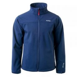 Kurtka męska Softshell Hi-Tec Lingen - granatowa, Rozmiar XXL. Brązowe kurtki męskie Hi-tec, m, bez wzorów, z materiału, bez kaptura. Za 134.99 zł.