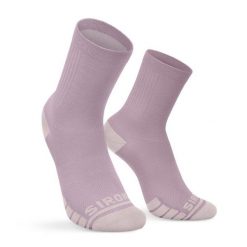 Skarpetki gravel Kolarstwo Siroko GS1 Violet. Fioletowe skarpetki damskie SIROKO, bez wzorów, z tkaniny. W wyprzedaży za 61.95 zł.