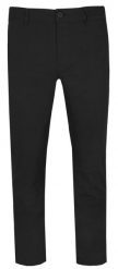 Męskie Spodnie Bawełniane (Chinos) - Pako Jeans - Czarne. Czarne eleganckie spodnie męskie Pako Jeans, bez wzorów, z bawełny. Za 199.00 zł.