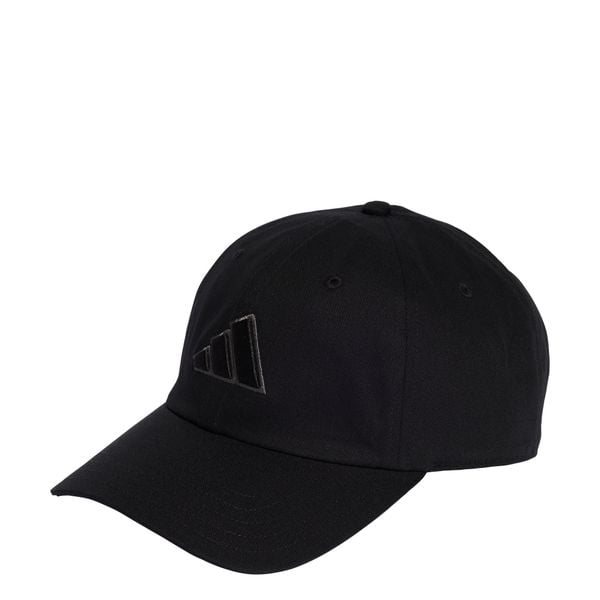Czapka DAD CAP TONAL LOGO. Czarne czapki damskie Adidas, bez wzorów, z bawełny, klasyczne. Za 109.00 zł.