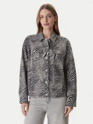 Vero Moda Kurtka jeansowa Tessa 10329961 Beżowy Oversize. Brązowe kurtki damskie Vero Moda, m, bez wzorów, z bawełny, bez kaptura. Za 229.99 zł.