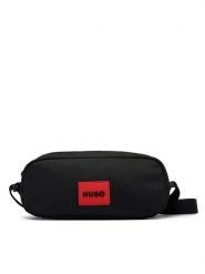 HUGO Saszetka 50573492 Czarny. Czarne saszetki i nerki męskie Hugo, bez wzorów, z materiału. Za 349.99 zł.