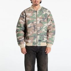 Kurtka VANS COPLEY BOMBER JACKET Zielony. Zielone kurtki męskie Vans, m, bez wzorów, z tkaniny, bez kaptura. Za 576.33 zł.