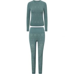 Bielizna damska VIKING Sigrid Lady Set Bamboo. Zielona bielizna sportowa damska Viking, bez wzorów. Za 239.90 zł.