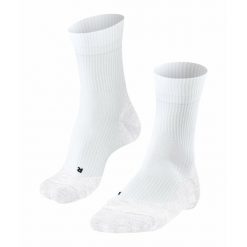 Skarpetki Falke TE4. Białe skarpety męskie Falke, bez wzorów, z materiału. Za 118.50 zł.