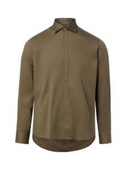 Nils Sundström koszula casual Mężczyźni Modern Fit Bawełna zielony, S. Zielone koszule męskie Nils Sundström, m, bez wzorów, z bawełny, casualowe, bez kołnierzyka, bez ramiączek. Za 119.95 zł.
