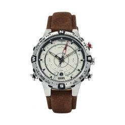 Zegarek Timex. Brązowe zegarki męskie Timex, bez wzorów. Za 759.99 zł.