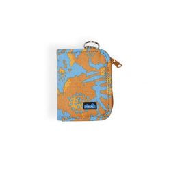 Portfel Kavu Zippy Wallet - sky bloom. Brązowe portfele męskie KAVU, bez wzorów. Za 182.99 zł.