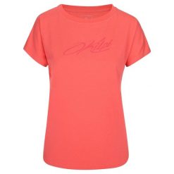 Damski bawełniany t-shirt Kilpi NELLIM-W. Czerwone t-shirty damskie Kilpi, xs, bez wzorów, z bawełny, sportowe, bez kołnierzyka, bez ramiączek. Za 70.90 zł.