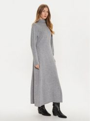MAX&Co. Sukienka dzianinowa 2426326014200 Szary Regular Fit. Szare sukienki damskie MAX&Co., m, bez wzorów, z dzianiny, bez kołnierzyka, bez ramiączek. Za 869.99 zł.