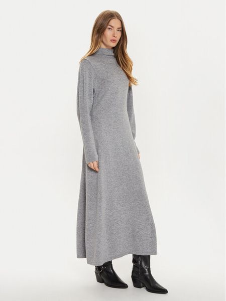 MAX&Co. Sukienka dzianinowa 2426326014200 Szary Regular Fit. Szare sukienki damskie MAX&Co., m, bez wzorów, z dzianiny, bez kołnierzyka, bez ramiączek. Za 739.99 zł.