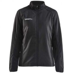 Kurtka damska Craft warm. Czerwone kurtki sportowe damskie Craft, s, bez wzorów, z dżerseju, bez ramiączek, bez kaptura. Za 382.80 zł.