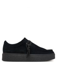 Clarks Półbuty Boxbee Walla. 26328111 Czarny. Czarne półbuty damskie Clarks, bez wzorów, ze skóry, bez obcasa, na płaskiej podeszwie, bez zapięcia. Za 479.99 zł.