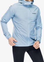 Kurtka męska Inov-8 Kurtka do biegania Inov-8 Stormshell FZ V2 - blue grey L. Niebieskie kurtki męskie Inov-8, l, bez wzorów, bez kaptura, do biegania. Za 789.00 zł.