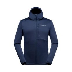 Kurtka termiczna do wędrówek La Sportiva Chill. Niebieskie kurtki męskie La Sportiva, l, bez wzorów, z elastanu, z kapturem. Za 598.10 zł.