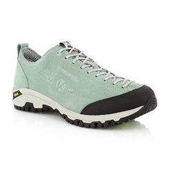 Buty trekkingowe Kimberfeel Chogori 2. Zielone obuwie trekkingowe damskie Kimberfeel, ze skóry, bez zapięcia. Za 529.99 zł.