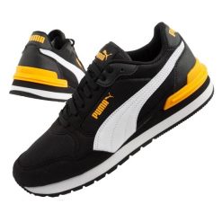 Buty sportowe młodzieżowe Puma ST Runner v4 Mesh. Biała obuwie sportowe damskie Puma, bez wzorów, z meshu, bez zapięcia, trekkingowe. Za 139.00 zł.