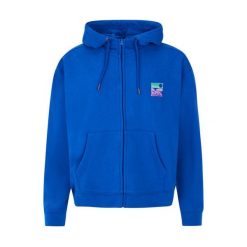 Bluza damska z kapturem Protest Studio. Niebieskie bluzy damskie Protest, bez wzorów, bez ramiączek, z kapturem. W wyprzedaży za 304.20 zł.