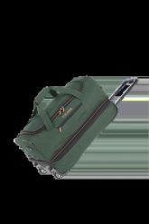 Torba podróżna na kółkach Basics S 51–64 L dla dorosłych unisex. Czarne torby podróżne damskie TRAVELITE, bez wzorów, z materiału. Za 302.50 zł.