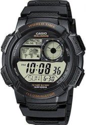 Zegarek Casio Zegarek Męski CASIO AE-1000W-1AVDF. Zegarki męskie Casio, bez wzorów. Za 147.94 zł.