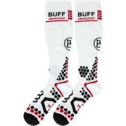 Skarpety BUFF KIRYL KNEE-LENGHT SOCKS WHITES-WHITE-S. Białe skarpety męskie Buff, bez wzorów. Za 119.90 zł.