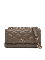Guess Torebka HWQG96 32210 Brązowy. Brązowe torebki do ręki damskie Guess, z aplikacjami, ze skóry, bez dodatków. Za 329.99 zł.