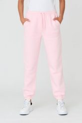 JUICY COUTURE Różowe damskie spodnie Sora, Rozmiar M. Czerwone spodnie dresowe damskie Juicy Couture, bez wzorów, z dresówki. W wyprzedaży za 259.99 zł.