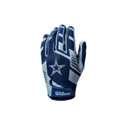 Dallas CowboysG a n t s d e F o o t b a l l A m r i c a i n e n f a n t N F L S. Brązowe rękawiczki damskie Wilson, bez wzorów. Za 190.00 zł.