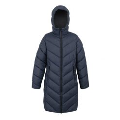 Kurtka Damska Andia II Z Kontrastowym Zamkiem Błyskawicznym. Niebieskie kurtki sportowe damskie Regatta, xl, bez wzorów, bez ramiączek, bez kaptura, trekkingowe. Za 184.99 zł.