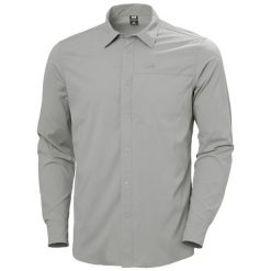 Koszula z długim rękawem Helly Hansen Tofino Solen. Szare koszule męskie Helly Hansen, m, bez wzorów, bez kołnierzyka, bez ramiączek. Za 510.50 zł.