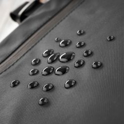 Plecak męski wodoodporny szary SP-11-GR. Czarne plecaki męskie bez wzorów, z materiału. Za 89.00 zł.