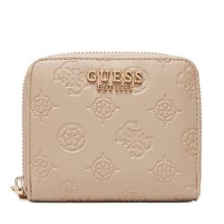 Portfel Guess. Brązowe portfele damskie Guess. Za 199.99 zł.