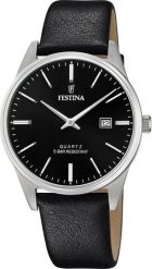 Zegarek Festina Zegarek męski Festina F20512-4 czarny. Czarne zegarki męskie Festina, bez wzorów. Za 364.00 zł.
