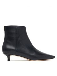LAUREN RALPH LAUREN Botki Frncsa Bt Hl Bo Bte 802P15721001 Czarny. Czarne botki damskie Lauren Ralph Lauren, bez wzorów, ze skóry, bez obcasa, na szpilce, bez zapięcia. Za 949.99 zł.