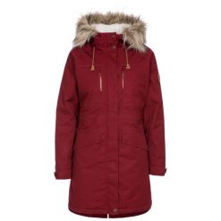 Trespass Faithful - kurtka damska Merlot. Czerwone kurtki sportowe damskie Trespass, l, bez wzorów, z bawełny, bez ramiączek, trekkingowe. Za 396.00 zł.