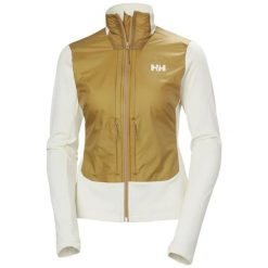 Kurtka damska Helly Hansen Versalite Hybrid. Białe kurtki sportowe damskie Helly Hansen, xl, bez wzorów, z elastanu, bez ramiączek, bez kaptura, trekkingowe. Za 464.50 zł.