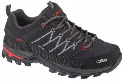 Buty trekkingowe męskie CMP CMP Rigel Low WP 3Q13247-60UU szary 46. Szare trekkingi męskie CMP, bez zapięcia. Za 354.02 zł.