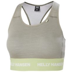 Biustonosz dla kobiet Helly Hansen Lifa Merino Midweight. Szare bielizna sportowa damska Helly Hansen, xs, bez wzorów. Za 284.00 zł.