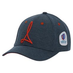 Czapka Macron RWC France 2023 Paris. Niebieskie czapki damskie Macron, bez wzorów, z materiału, eleganckie. Za 160.50 zł.