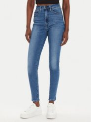 Levi's® Jeansy Retro A5758-0008 Niebieski Skinny Fit. Niebieskie jeansy damskie bez wzorów, z bawełny, retro. Za 495.00 zł.