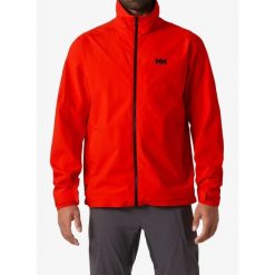 Kurtka przeciwdeszczowa męska Helly Hansen HP Racing Jacket 2.0. Czerwone kurtki męskie Helly Hansen, m, bez wzorów, sportowe, bez kaptura. Za 698.50 zł.
