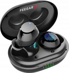 Słuchawki Feegar AIR100 Pro IPX5. Słuchawki bezprzewodowe Feegar. Za 113.65 zł.