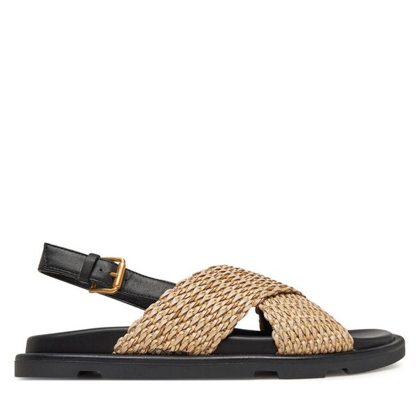 Sandały Marc O'Polo. Brązowe sandały damskie Marc O'Polo, bez wzorów, bez obcasa, na płaskiej podeszwie, bez zapięcia. Za 709.99 zł.