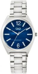 Zegarek damski QQ Q90B-004P CYRKONIE srebrny. Szare zegarki damskie Q&Q, srebrne. Za 209.00 zł.