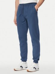 Tommy Hilfiger Spodnie dresowe Essential MW0MW37236 Niebieski Regular Fit. Niebieskie spodnie sportowe męskie Tommy Hilfiger, l, bez wzorów, z bawełny. Za 449.99 zł.